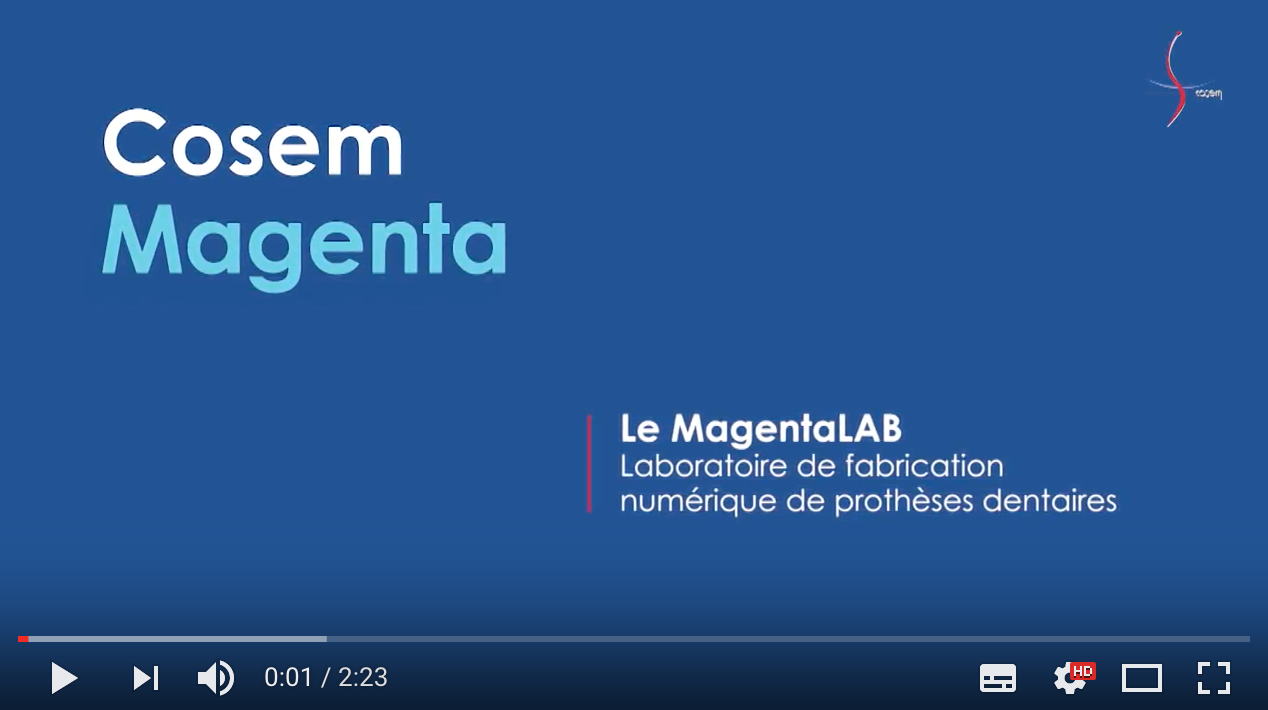 MagentaLAB: laboratoire de prothèses dentaires numériques du Cosem - Centres médicaux France